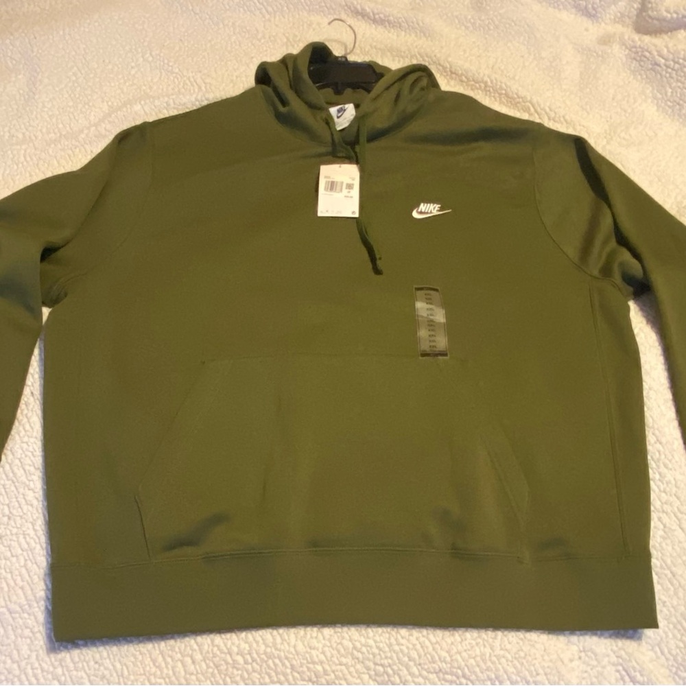 Nike Olive Green Hoodie
